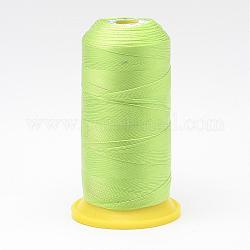 Нейлоновой нити швейные, бледно-зеленый, 0.4 мм, около 400 м / рулон