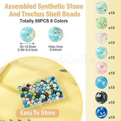 Perline Rotonde Sfuse In Legno Naturale A Righe, 6 Mm, 8 Mm, 10 - Foto 11