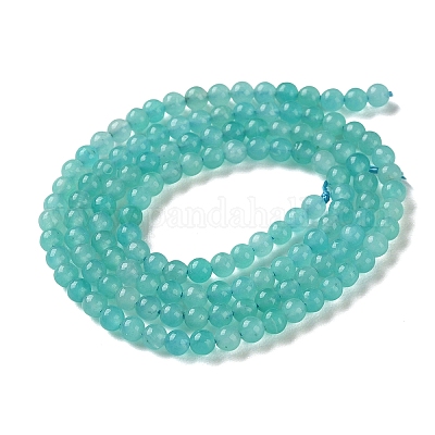 Natur Amazonit Perlen Stränge&nbsp;G-Z150-B01-3mm-1