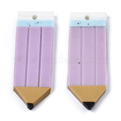 Pendentifs en pâte polymère manuels&nbsp;CLAY-N010-066B-1