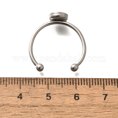 Offene Manschettenringkomponenten aus Edelstahl 304&nbsp;STAS-M057-01B-P-1