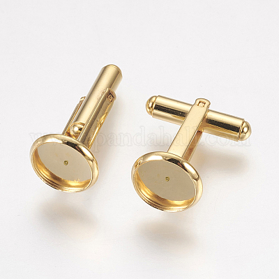 Manschettenknöpfe aus Edelstahl 304&nbsp;X-STAS-G187-23G-10mm-1