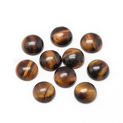 Natürlichen Tigerauge Cabochon&nbsp;G-R416-6mm-35-1