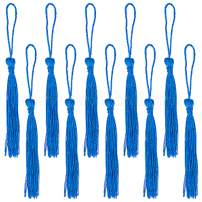Wholesale Fashion Polyester White String Tassel for Garment - China Tassel  and Tassel Cord price