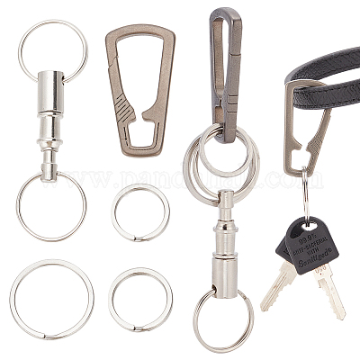 Wadorn diy mousqueton porte-clés clip kit de fabrication en gros pour  création de bijoux 