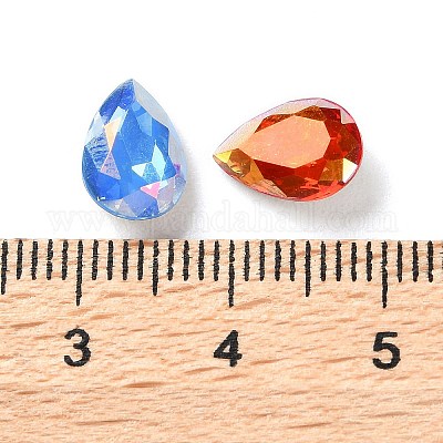 Cabochons de strass en K9 verre &nbsp;EGLA-F161-16A-1