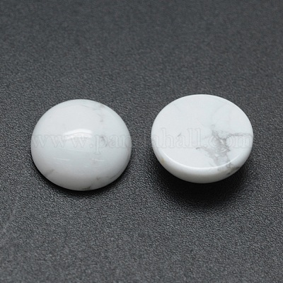 Natur Howlite Cabochons&nbsp;G-P393-R32-12mm-1