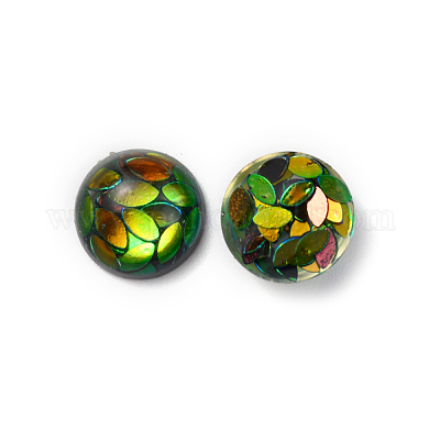 Cabochon in resina trasparente&nbsp;RESI-WH0027-11E-1