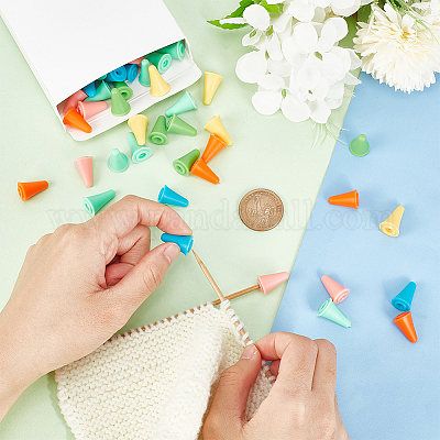 48 Pièces Capuchon De Protection De La Pointe De L'Aiguille, Caoutchouc