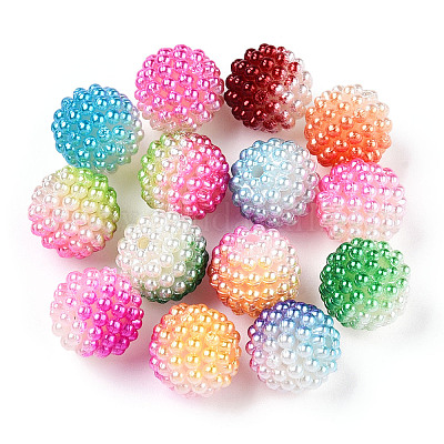 Perline di plastica abs&nbsp;KY-T041-02-12MM-A-1
