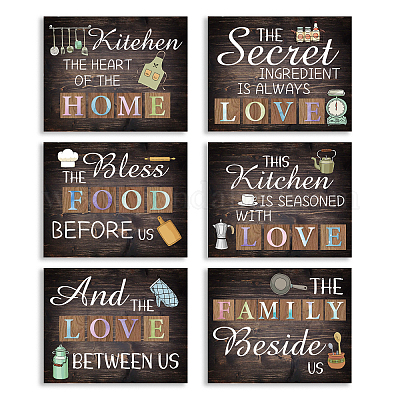 Kitchen Wall Art Farmhouse kitchen Wall Decor In This Kitchen Funny Quote  Poster