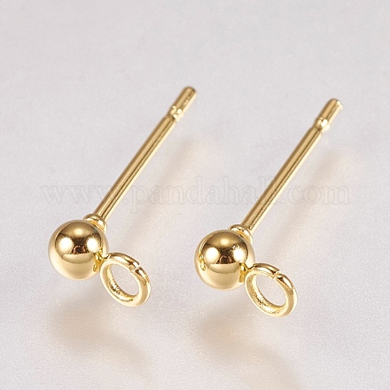 Accessoires de puces d'oreilles en 202 acier inoxydable STAS-G173-12G-3mm-1