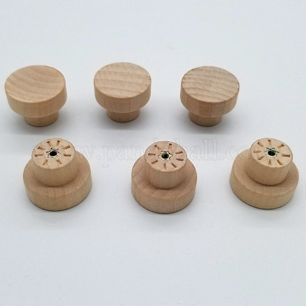 Schubladenknopf aus Holz WOCR-PW0001-096B-01-1