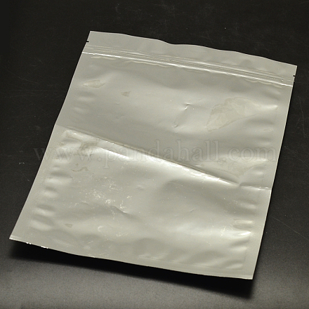 Sacs de serrure de fermeture éclair de PVC de papier d'aluminium OPP-L001-01-12x20cm-1