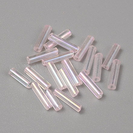 300шт прозрачные стеклянные круглые бусины из стекляруса GLAA-WH0015-74C-1