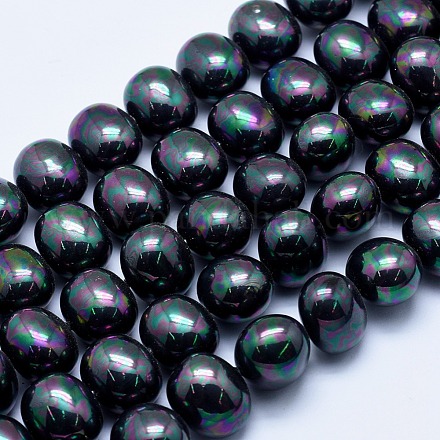 Fili di perle di conchiglia di elettropeste BSHE-G006-04F-1