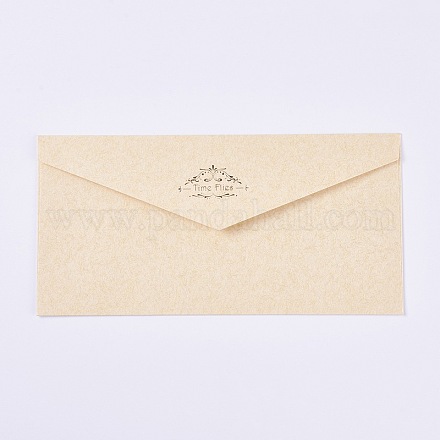 Vintage Retro Gold Foil Western Style Paper Envelope BT-TAC0002-B05-1
