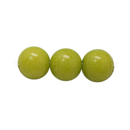 Chapelets de perles en jade Mashan naturel G-H1626-10MM-41-1