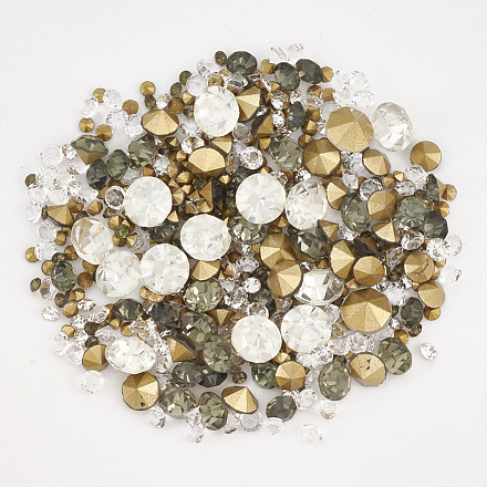 Cabujones de cristal de rhinestone MRMJ-S014-003A-1
