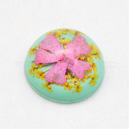 Resin Cabochons RESI-S320-18mm-09-1