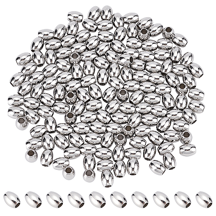 Nbeads 202 Stainless Steel Beads STAS-NB0001-63-1