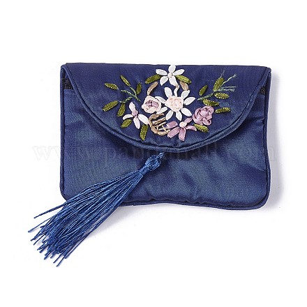 Embroidery Cloth Zip Pouches ABAG-O002A-03-1