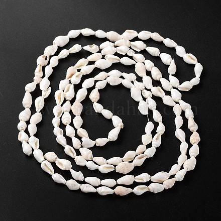 Marinas naturales hebras de perlas concha concha BSHE-O009-06-1