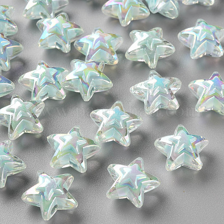 Perles en acrylique transparente TACR-S152-11B-10-1