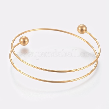 Placage ionique (ip) 304 fabrication de bracelets en acier inoxydable MAK-K019-01G-1