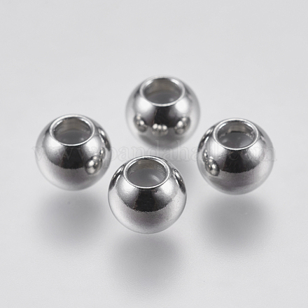 Perles en 304 acier inoxydable STAS-F139-062P-6mm-1