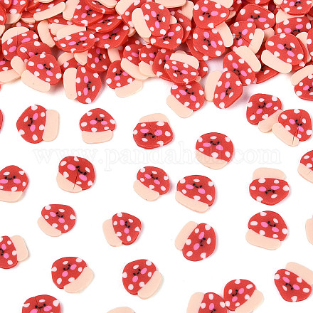 Handgemachter Ton-Cabochon CLAY-T023-03-1