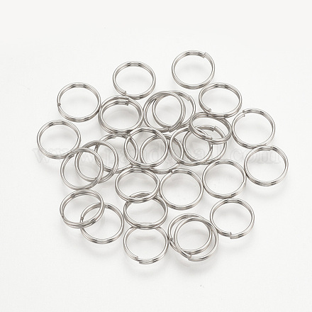 304 Stainless Steel Split Rings STAS-T028-0.6x5-1