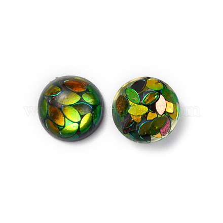 Cabochon in resina trasparente&nbsp;RESI-WH0027-11E-1