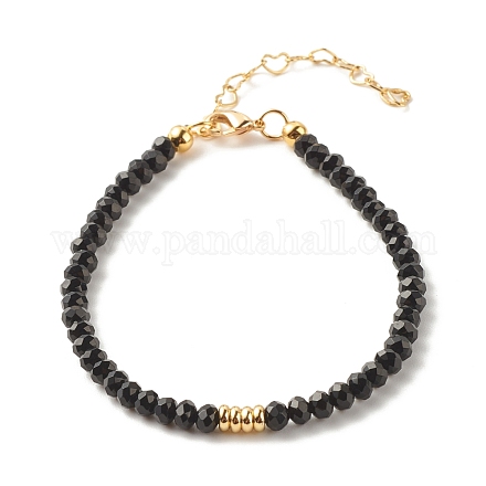 Bracelets de perles de jade de malaisie naturelle (teint) pour femmes ou hommes BJEW-JB07791-03-1