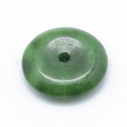 Breloques de jade du Myanmar naturel / jade birman G-E407-01-1
