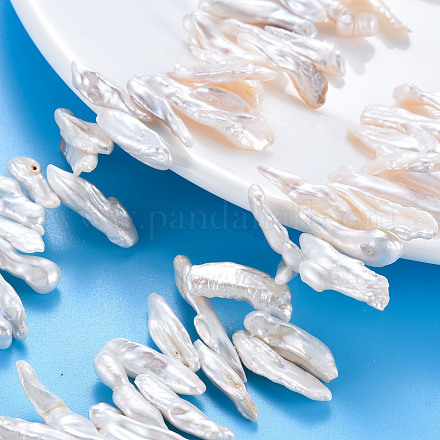 Naturali keshi perline perle fili PEAR-S020-J01-1