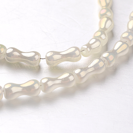 Chapelets de perles en verre plaqué arc-en-ciel EGLA-J136-FR04-1