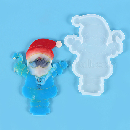 Weihnachtsthema diy weihnachtsmann display silikonformen DIY-F114-03-1