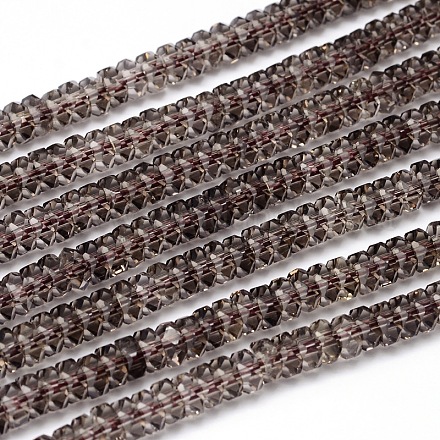 Natural Quartz Crystal Beads Strands G-I141-3x6-02N-AA-1