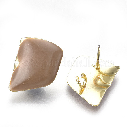 Accessoires de clous d'oreilles en alliage PALLOY-S121-03C-1