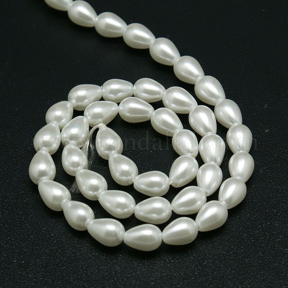 Wholesale Glass Pearl teardrop