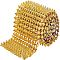 Plastic Rivets, Cone, Golden, 8x6.5mm