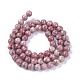 Chapelets de perles maifanite/maifan naturel pierre  G-L500-03C-6mm-3