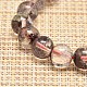 Filles élastiques pierres naturelles lodolite quartz rondes bracelets extensibles perlés BJEW-O028-8mm-02-2