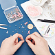 Kit per la creazione di braccialetti in quarzo rosa naturale fai da te nbeads DIY-NB0006-31-3