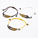 Nylon Thread Cord Bracelets BJEW-JB03595-1