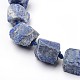 Rough Nuggets Natural Lapis Lazuli Nuggets Bead Strands G-L378-03-1