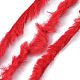 ポリエステルとナイロンの糸  模造ファーミンクウール  DIY編み物用ソフトコートスカーフ  ファイヤーブリック  4.5mm YCOR-C001-01C-4