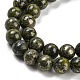Brins de perles de pyrite verte naturelle G-G013-B02-01-4