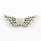 Wing with Heart Alloy Beads TIBEP-R336-152AS-LF-1